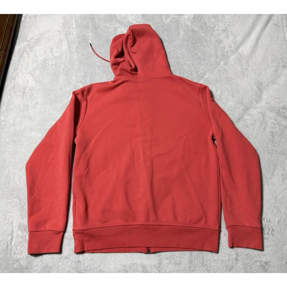 Polo Ralph Lauren Mens Small Sweatshirt Hoodie Red Full Zip